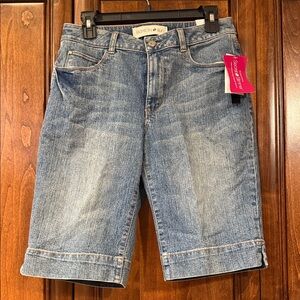 Fashion Bug Secret Slimmer Blue Denim Shorts
